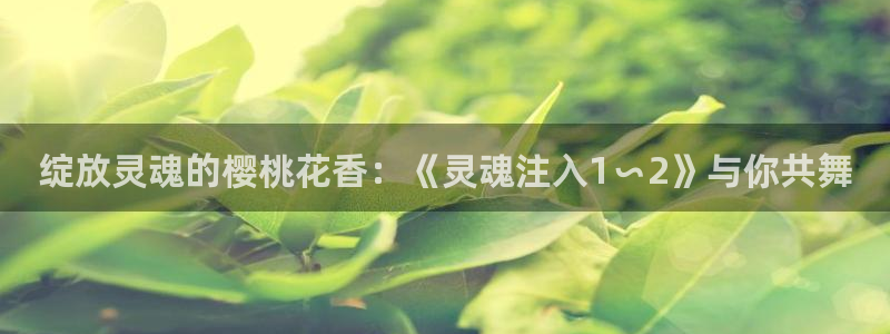 贝勒漫画app下载：绽放灵魂的樱桃花香：《灵魂注入1∽2》与你共舞